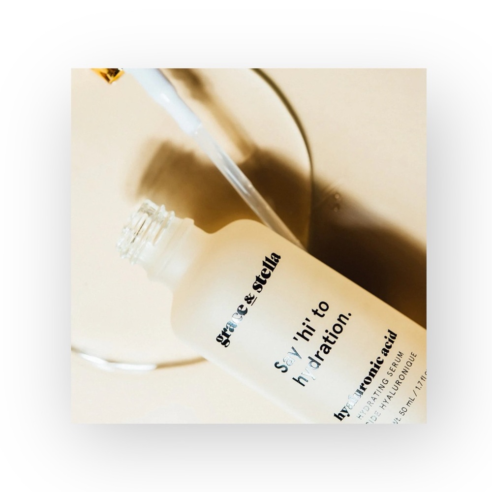 new Grace & Stella ㋛ Hydrating Hyaluronic Acid Serum ㋛ Full Size ㋛ Fresh in Box - Picture 3 of 16